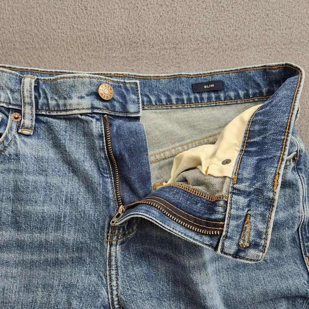 J. Crew Jeans Men 30X32 (32X30) Flex Slim Fit Straight Leg